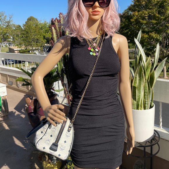 Authentic MCM Visetos Hand/Crossbody Bag White - Picture 5 of 6